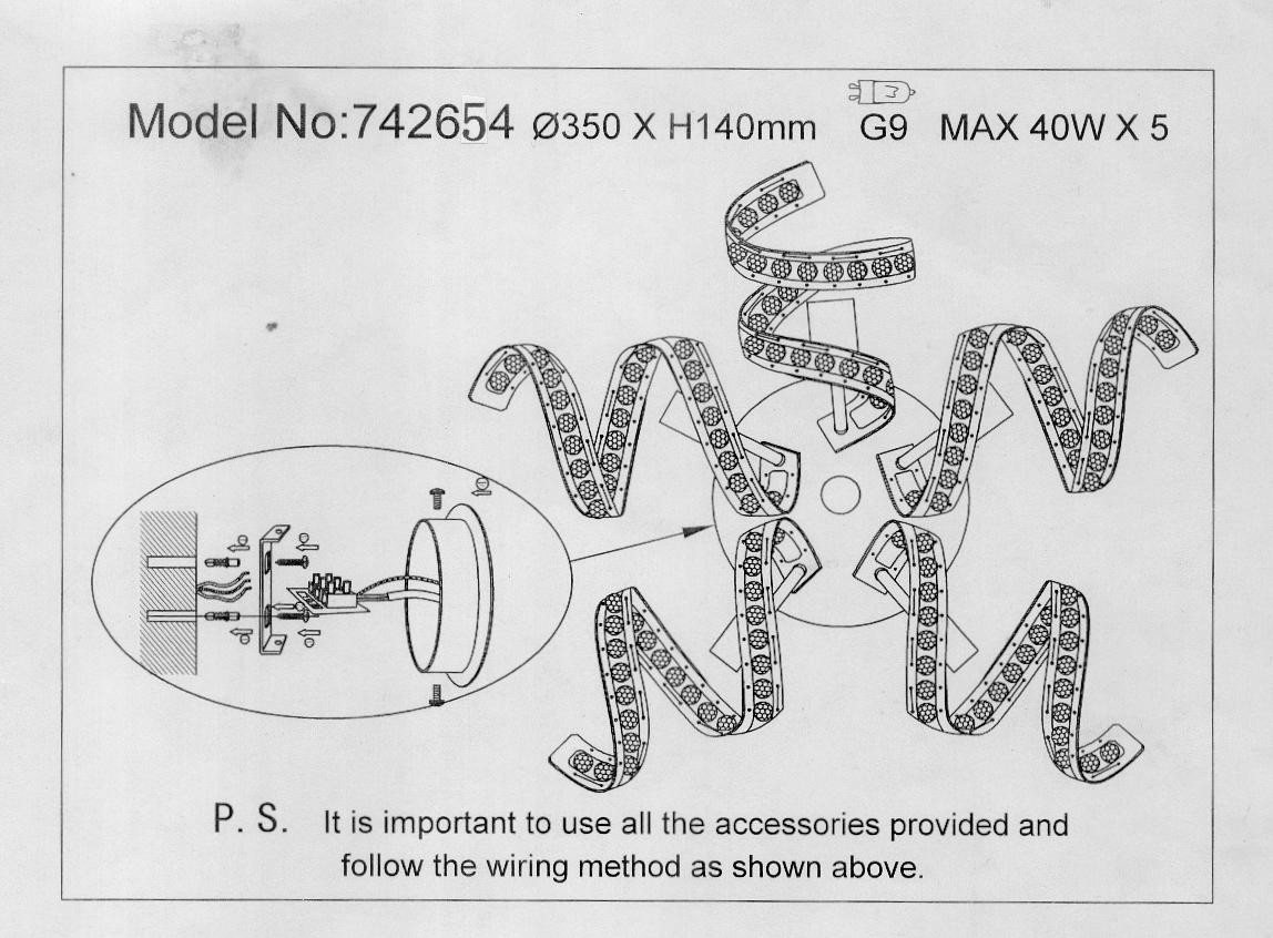 Lightstar (9360/5W) Бра SPIDER 5х40W G9 ХРОМ (в комплекте) Lightstar (9360/5W) Бра SPIDER 5х40W G9 ХРОМ (в комплекте)
